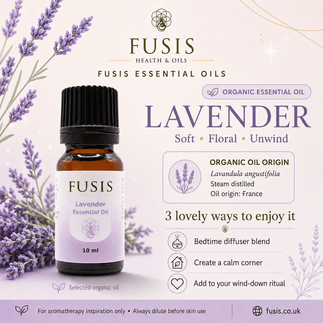 fusis lavender essential oil